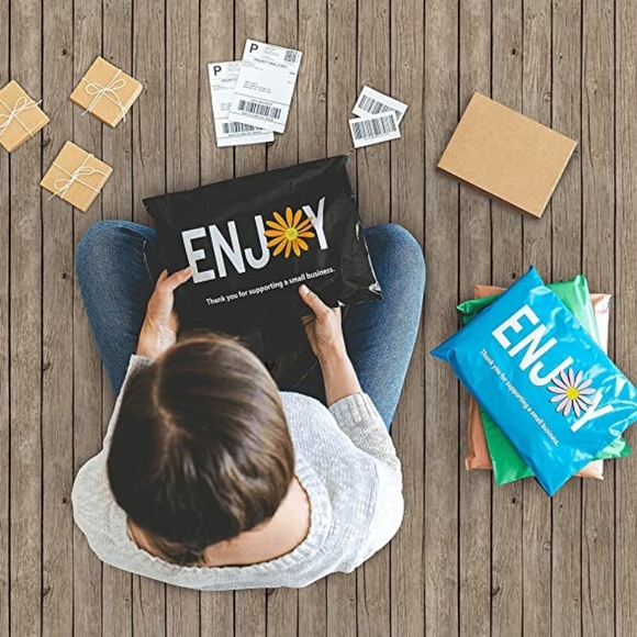 🆕️25/ 10x13 Inch/Enjoy/Poly Mailer Shipping En - Picture 7 of 7